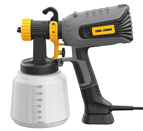 Rock&Rocker Paint Sprayer, Paint Sprayers for Home Interior and Exterior ...