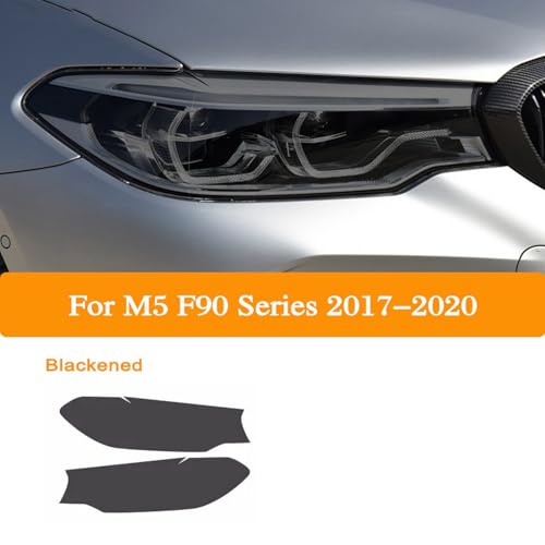 Films de protection teintés noirs phares arrière BMW Série 5 - 3