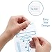 Unimom 60 Breast Milk Storage Bags - Self Standing, Freezer Safe, Leak Proof Zip Top Closure, Pre Sterilized, BPA Free, Marked Measurements – 7oz – by Unimom