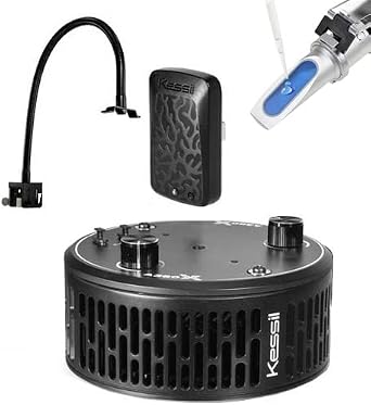 Kessil A360X Tuna Blue LED Light, WiFi Dongle, Gooseneck & Reefractometer Bundle 4 Items