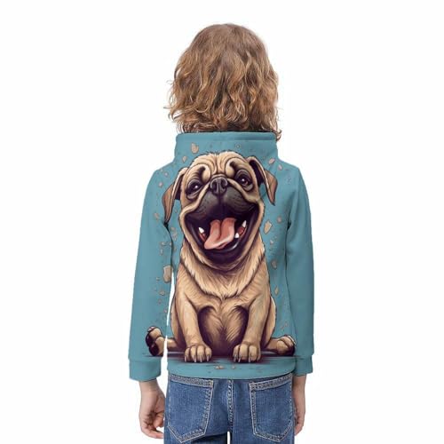 Sweatshirt long ado de qualité supérieure graphisme 3D hiver