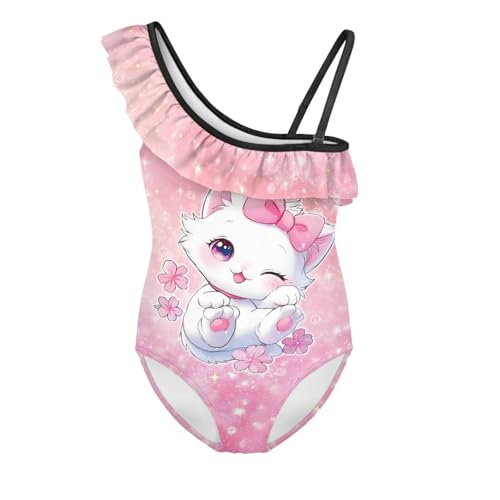 Image of Yzaoxia Girls One Piece Swimsuits Bathing Suit for Kids Swimwear 3-14Y