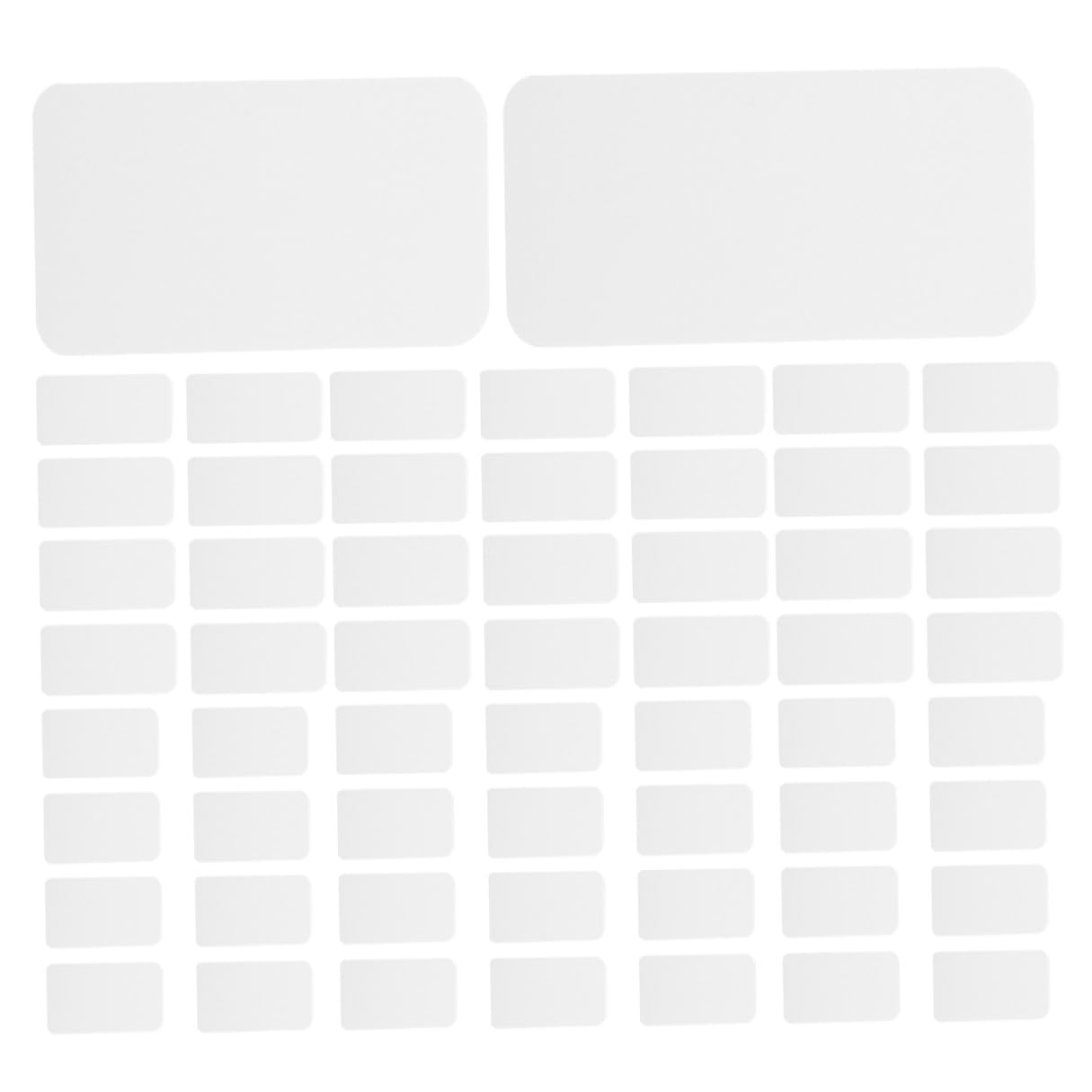 KICHOUSE 180pcs White Plastic Insect Display Board with Precise Positioning and Color Preservation Features, Portable Butterfly Mounting Cards for Science Labs and Teaching