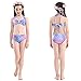 Mermaid Tail Swimsuit with Monofin Girls Boys Swimwear Bikini Set