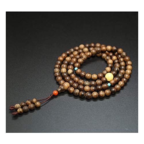 [ZRZSZMF] Brunei Agarwood Beads Bracelet 108uXbgVRIAK[Ebhr[YuXbgؐr[Y