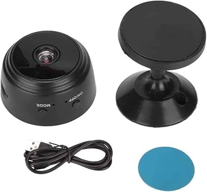 HomeEye Wireless WiFi, HD 1080p Mini Portable Security Camera, Cameras with Indoor Video Recorder, Small Low Light Night Vision