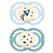 Mam Glow In The Dark Pacifiers, Baby Pacifier 16+ Months, Best Pacifier For Breastfed Babies, Premium Comfort And Oral Care 'Perfect Night' Collection, Boy, 2,Count