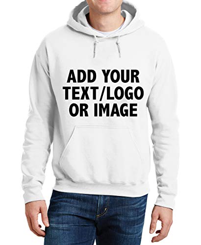 Ink Stitch Unisex Design Your Own Hoodie -Custom Hoodies - Team Sweatshirts - White (M) #TOP14