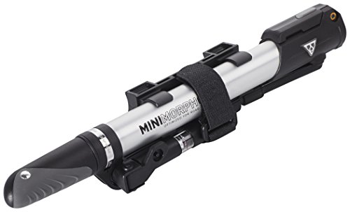 Topeak Mini Morph Luftpumpe mit Manometer Standpumpe für Fahrräder