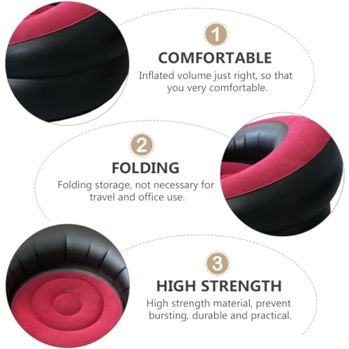 Sofá inflable de PVC VALICLUD resistente a pinchazos y plegable para camping 7