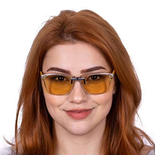 Titan Sports Clip-on-a Clip-on Óculos Gamer Titans – Amarelo - Not_machine_specific