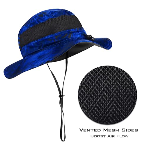 Image of KastKing Sol Armis UPF 50 Boonie Hat - Sun Protection Hat, Fishing Hat, Beach & Hiking Hat, Paddling