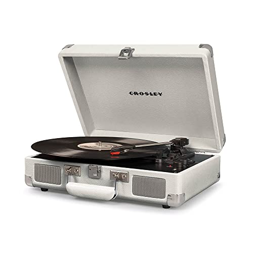 Cruiser Plus Deluxe Plateau tournant Portable Sable Blanc - Les Beatles, Paul McCartney, John Lennon, RIngo Starr, George Harrison Cruiser Plus Deluxe Plateau tournant Portable Sable Blanc – Image 4