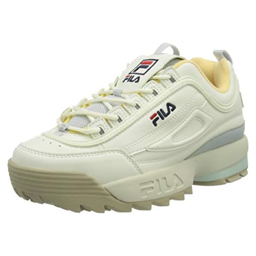 FILA Disruptor WMN sneakers för kvinnor, Vit - Vit gul - 38 EU