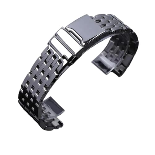 Bracelet montre acier inoxydable compatible Breitling 22mm