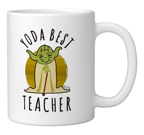 Taza cerámica Star Wars Yoda 11 oz blanco miniatura 2