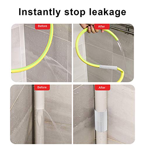 Super Waterproof Tape, Outdoor Leak Repair Aluminum Butyl Tape, Permanent Leak Proof All Weather Patch, UV Resistant VOC-Free for Pipe RV Awning Sail Roof Window Sealing (3.9 Inch x 16 Feet) - Thumbnail 7
