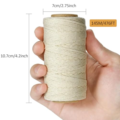 Küchengarn Tj.moree, 3-lagig, 100 m, 1 mm dick, lebensmittelecht