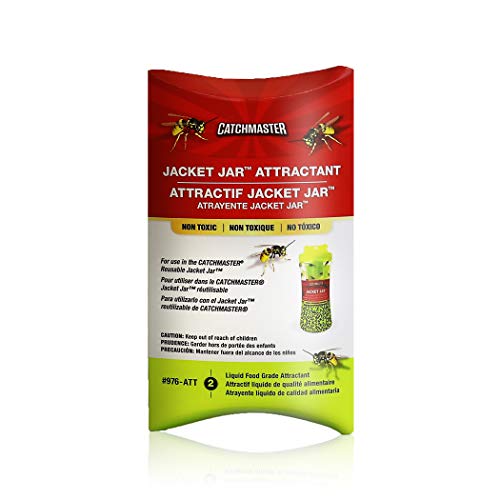 Catchmaster - Bait Refill ONLY - Yellow Jacket, Hornet, Bee & Wasp Trap Bait Refill- 2 Baits