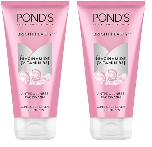 Image of POND'S Bright Beauty Spotless Glow Facewash With Vitamin B3 150G (Pack Of 2)