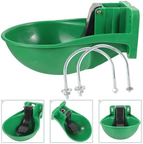 Yardwe Automatic Livestock Water Bowl for Outdoor Use with Copper Valve Suitable for Cattle and Horses — view 6