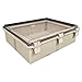 BUD Industries NBF-32436 Plastic Outdoor NEMA Economy Box 20.86" L x 16.92" W x 6.29" H, Gray