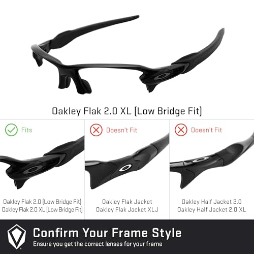 Revant Replacement Lenses for Oakley Flak 2.0 XL Vented (Asian Fit)2
