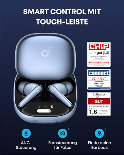 Soundcore by Anker Liberty 4 Pro, Kabellose Noise Cancelling Kopfhörer – Ansicht 2