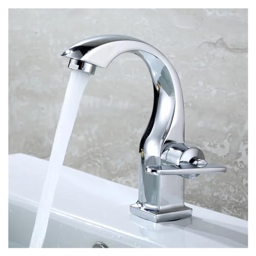 Robinet salle de bains eau froide simple pour vasque de comptoir - 3