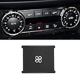 Jaronx Compatible with Mercedes Benz Fan Speed Buttons, Climate Control Switch Air Conditioning AC Button for C W204, GLK X204, ML W166, G Class, GLE, SLS,CLS,SLC,SL (Fan Speed-6)
