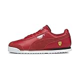 Niedriger Schaft PUMA Scuderia Ferrari Roma Herren Motorsportschuhe Rosso Corsa-Puma White UK 10_Adults_FR 44.5