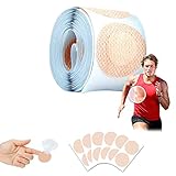 KBJUH Nippel Cover für Marathonläufer der Männer, 70 Paa Herren Nipple Cover Nippelpads Nippelsticks Nippel Aufkleber Brustwarzen Abkleben Laufen Nippelsticker Brustwarzenpflaster