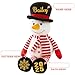 Customizable Snowman Plush Christma Stuff Doll, Personalized Snowman Toy Christmas Stuffed Animals, Ideal Christmas Stuffed Animals Gift for Toddlers Kids Teens Girls Boys, Cuddles Toy with Hat Scarf