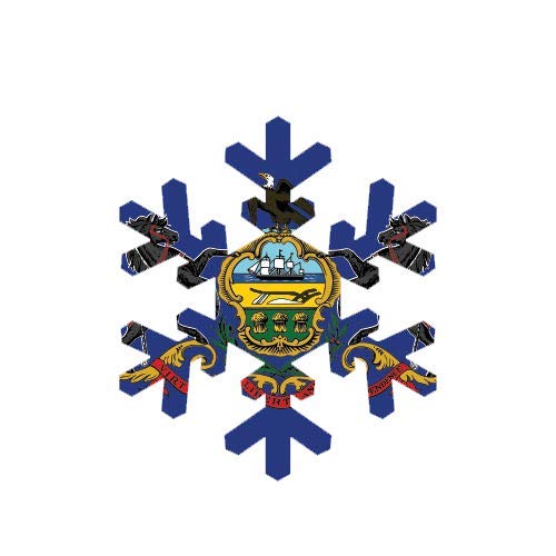 ION Graphics Magnet Pennsylvania Snowflake Magnetic Vinyl