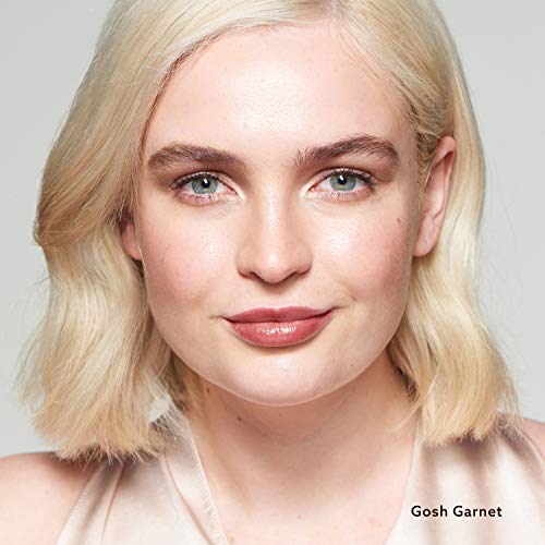 Undone Beauty Light On Lip Reflecting, Amplifying Lipstick With Sheer, Buildable, Hydrating Color And Aloe, Coconut & Volume Enhancing Pigment - Vegan And Paraben & Cruelty Free - Gosh Garnet #TOP1