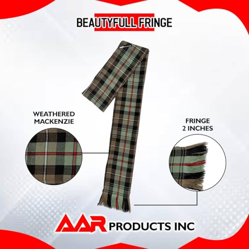 Image of AAR Womens Tartan Clan Sashes Ladies Brooch Scottish Highland - 90 x 10.5 Inches
