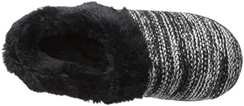 MUK LUKS Women's Suzanne Clog Slippers, Ebony, Large | Image 4
