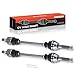 A-Premium Pair (2) Rear CV Axle Shaft Assembly Compatible with Polaris RZR 4 800 2010-2014, RZR S 800 2009-2014, Driver and Passenger Side, Replace# 1332638, 1332883