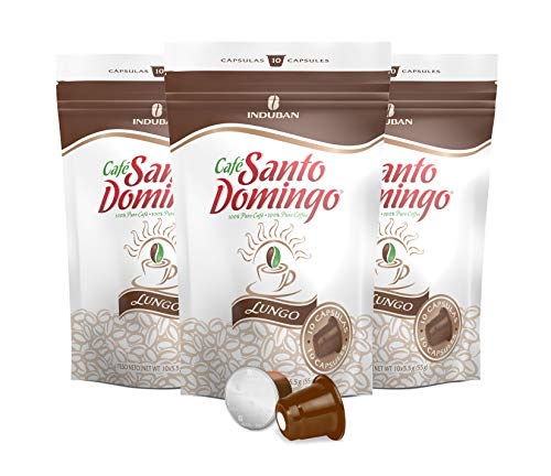 Café Santo Domingo Lungo Capsules 30 Count-Nespresso Original Compatible - image 1