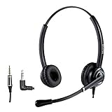 Schnelltrennkupplung mit QD-Anschluss (Quick Disconnect) ermöglicht schnelle Headset Plug-and-play-Konnektivität mit Festnetztelefonen über 2,5-mm Klinkenanschluss und mobile PCs/Laptops Endgeräte über 3,5mm-Klinkenstecker.