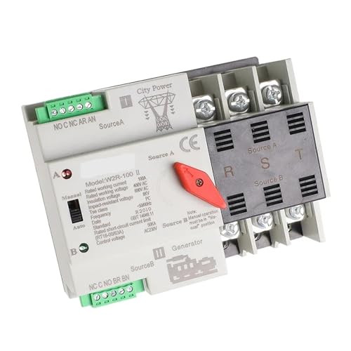 Dual power automatic transfer switch W2R commutation rapide 220V - 3