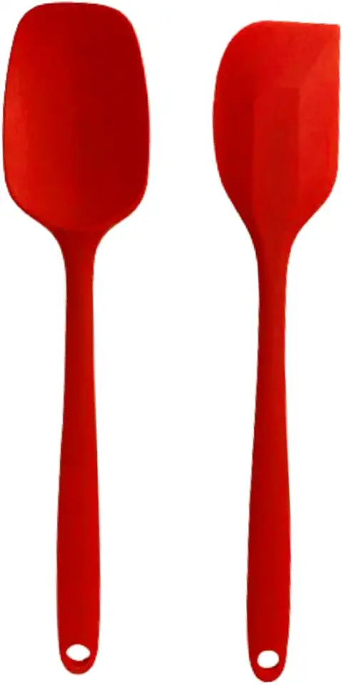Kit 2 Espátulas de Silicone Multiuso Grande Utensílio de Cozinha