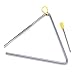 8 Inch Musical Steel Triangle Percussion Instrument With Striker