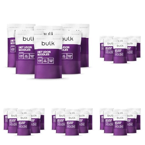 Bulk Udon Noodles De Dieta, Noodles De Konjac, 200 g, Caja de 6 (Paquete de 5)