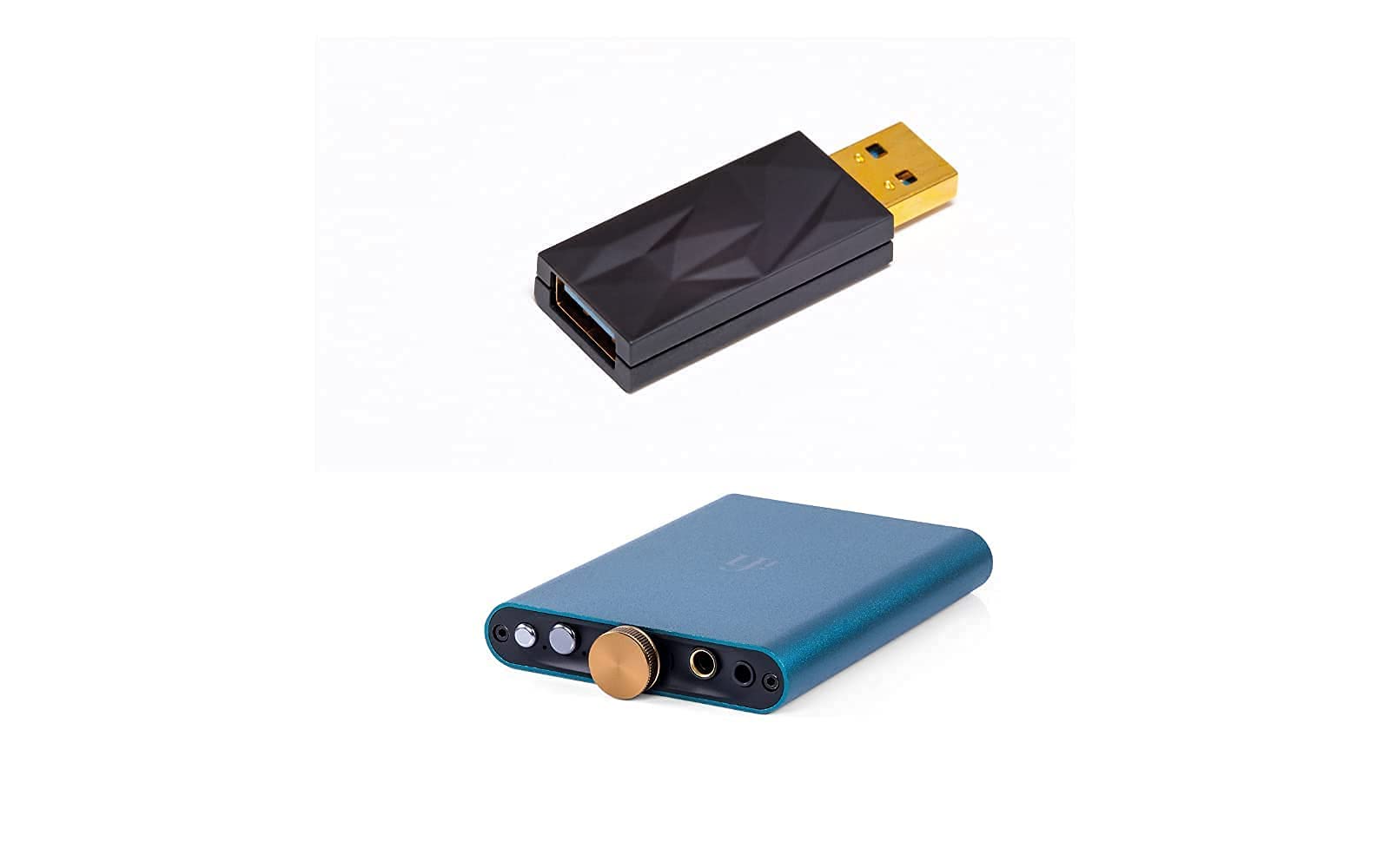 iFi Hip-dac and iFi iSilencer+ A-A Bundle- USB Audio Noise Eliminator/Suppressor/Adapter - System Up