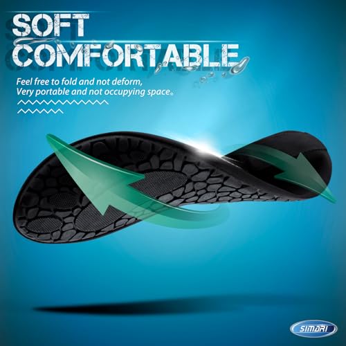 SIMARI Water Shoes for Women Men Swim Aqua Socks Beach Pool Essentials Barefoot Surf River Boat Kayak Sea Yoga Sand Exercise Sport Accessories Breathable Quick-Dry Adult Youth Kid Size SWS001