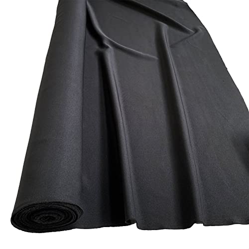 Material ignífugo de la etapa del teatro de la exhibición de las cortinas del oscurecimiento del negro el 80% de