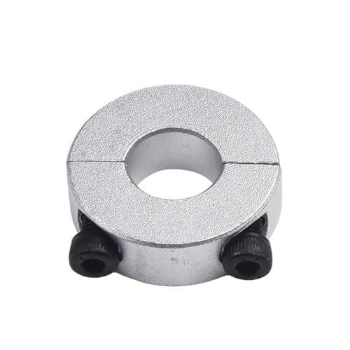 Collier d'arbre fendu 13mm double bague de serrage en aluminium à haute force de maintien