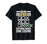 Ich finde immer einer Lösung Problem Genie Diplom Ingenieur T-Shirt