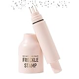Faux Freckle Stamp, Upgrade Freckle Pen, Fake Freckles Stamp Air Cushion, Long Lasting & Waterproof Quick Dry, Sweatproof Magic Freckles Stamp Marker(#2 Medium)